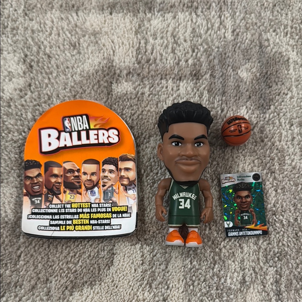 NBA Ballers Action Figure - Green and Orange